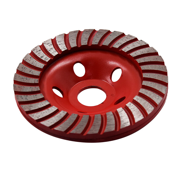 4" Coarse Grinding Diamond Turbo Cup Wheel Cement Sandstone wet polisher grinder
