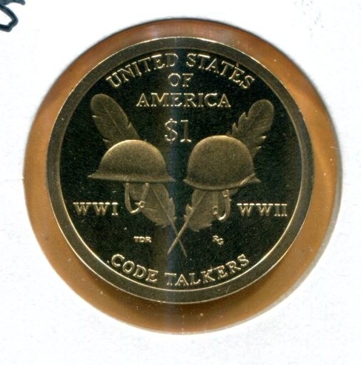 Gem 2016-S Proof Native American Dollar - Code Talkers Reverse - Free Shipping