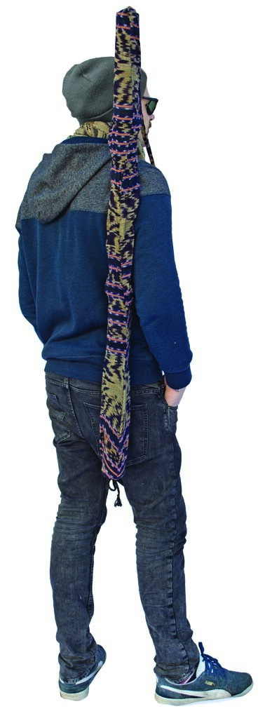 Bag Ikat for Didgeridoo or rain stick 31" 40" 48" 59"