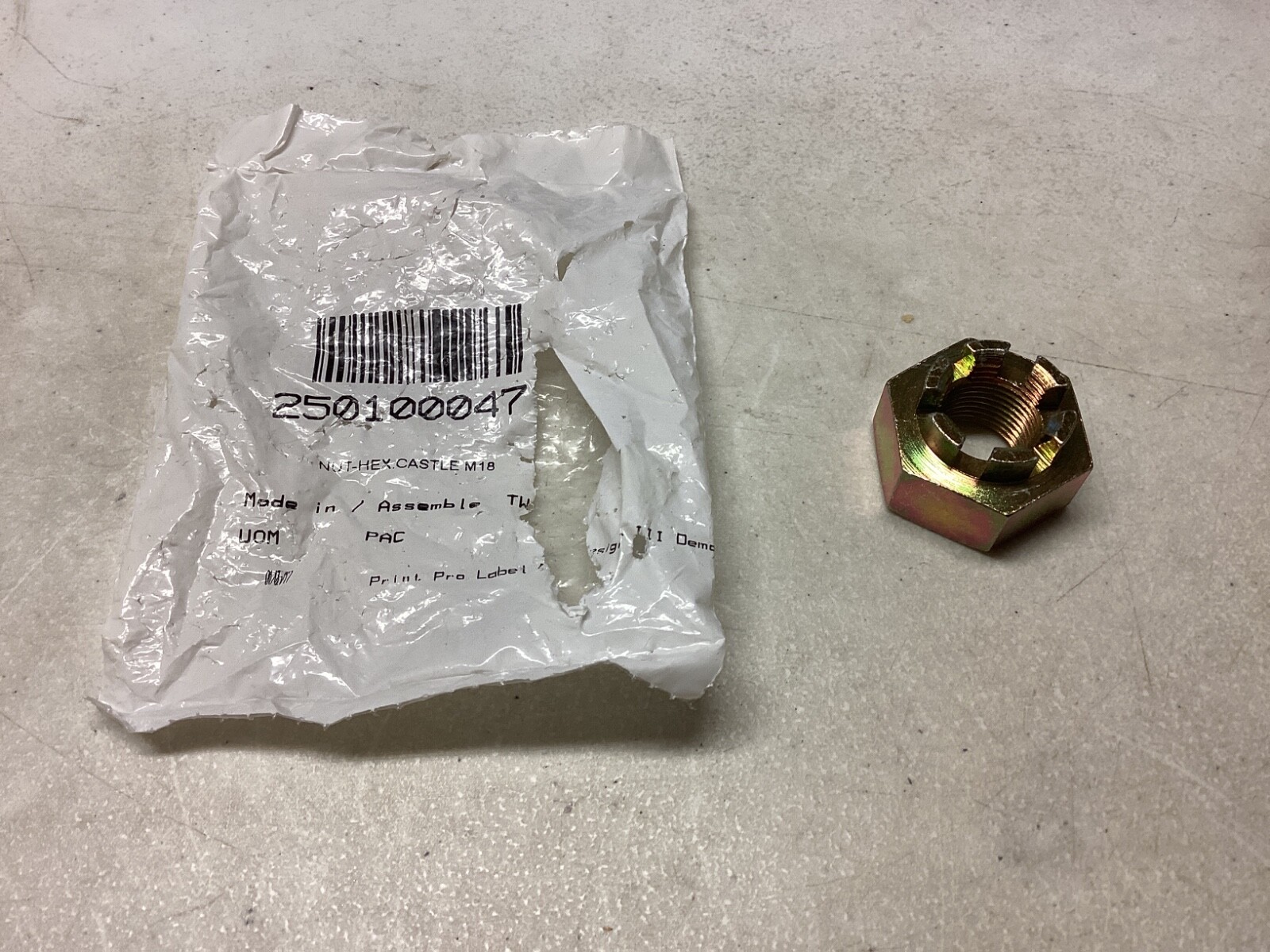 Can-am Castle Nut 250100047