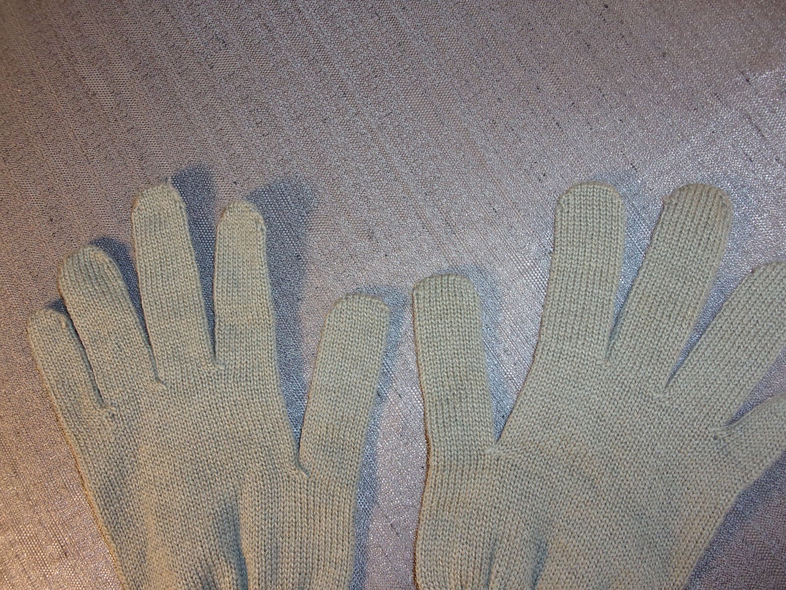 NEW CW COLD WEATHER LIGHTWEIGHT GLOVE INSERT LINER GREEN TYPE II CLASS II XS