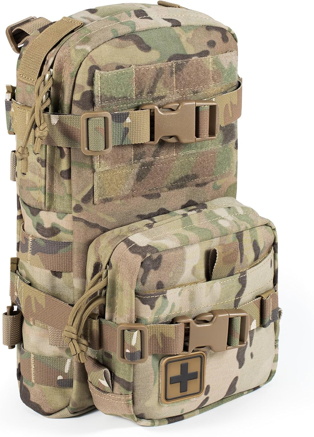 Tactical Small MOLLE Hydration Pack Outdoor Water Bladder Carrier Pack for Vest