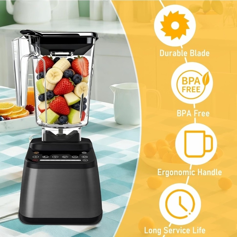 Blendtec Wildside Plus 90 Oz Jar Replacement Compatible Blender Container