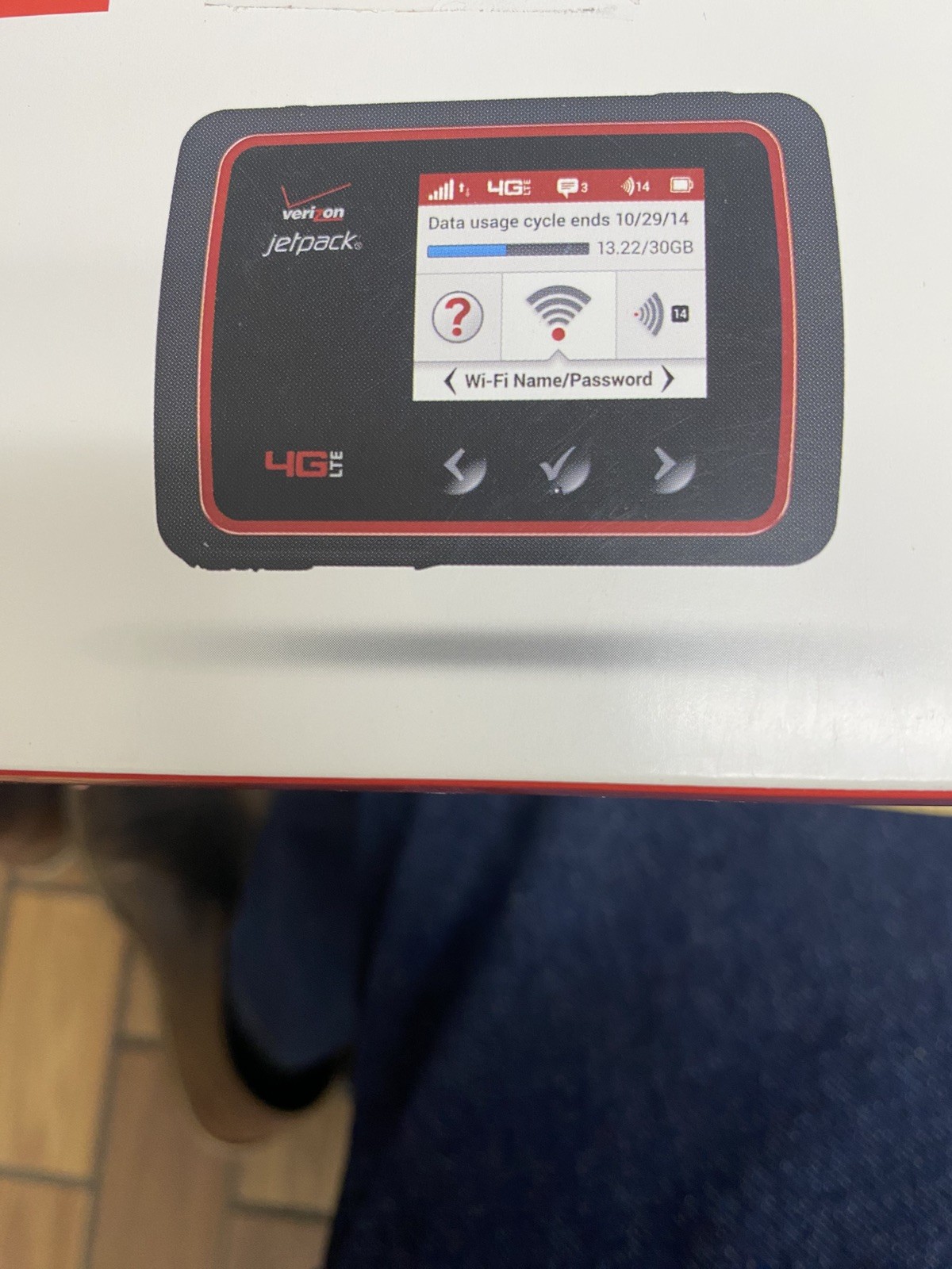 NovAtel Jetpack MiFi 6620L Verizon Wi-Fi Hotspot Modem.  32 Jetpacks available