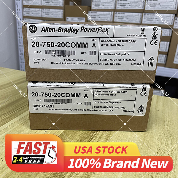 Allen Bradley 20-750-20COMM New Sealed  PowerFlex 750 20COMM Free Ship