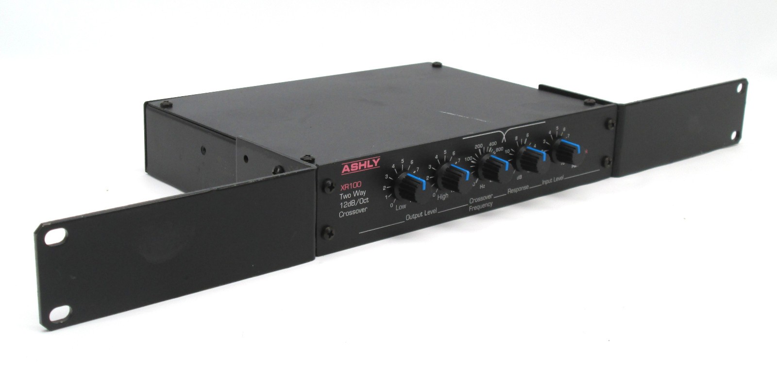 Rackmount Ashly XR100 Two-Way 12dB/Oct Half-Rack Electronic Crossover