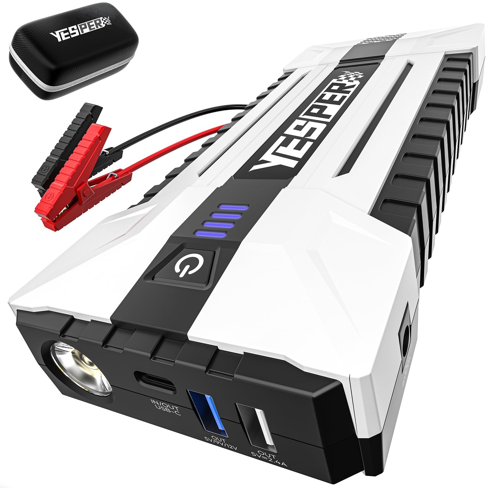 YESPER Battery Jump Starter Portable, 3000A Booster Pack Jump Box for 12V Car...