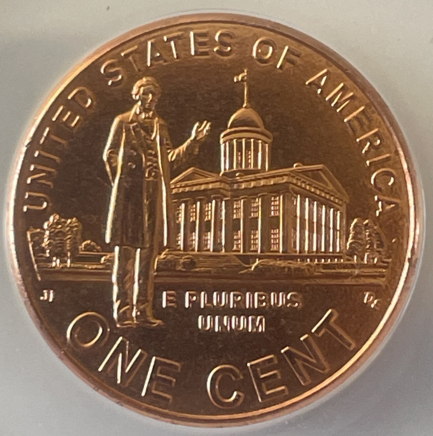 ANACS 2009 1C Lincoln Bicentennial - Professional Years (MS 66) (Red)
