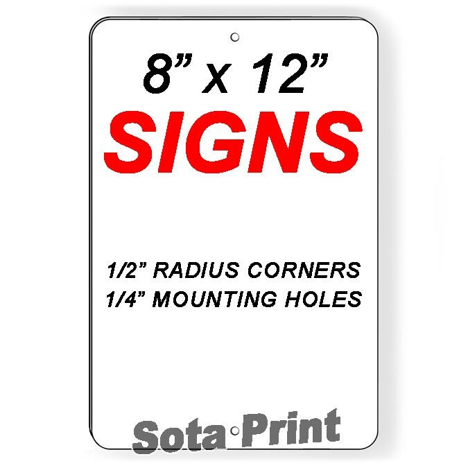 Metal Sign Warning 24 Hour Video Surveillance Camera CCTV Protected Security