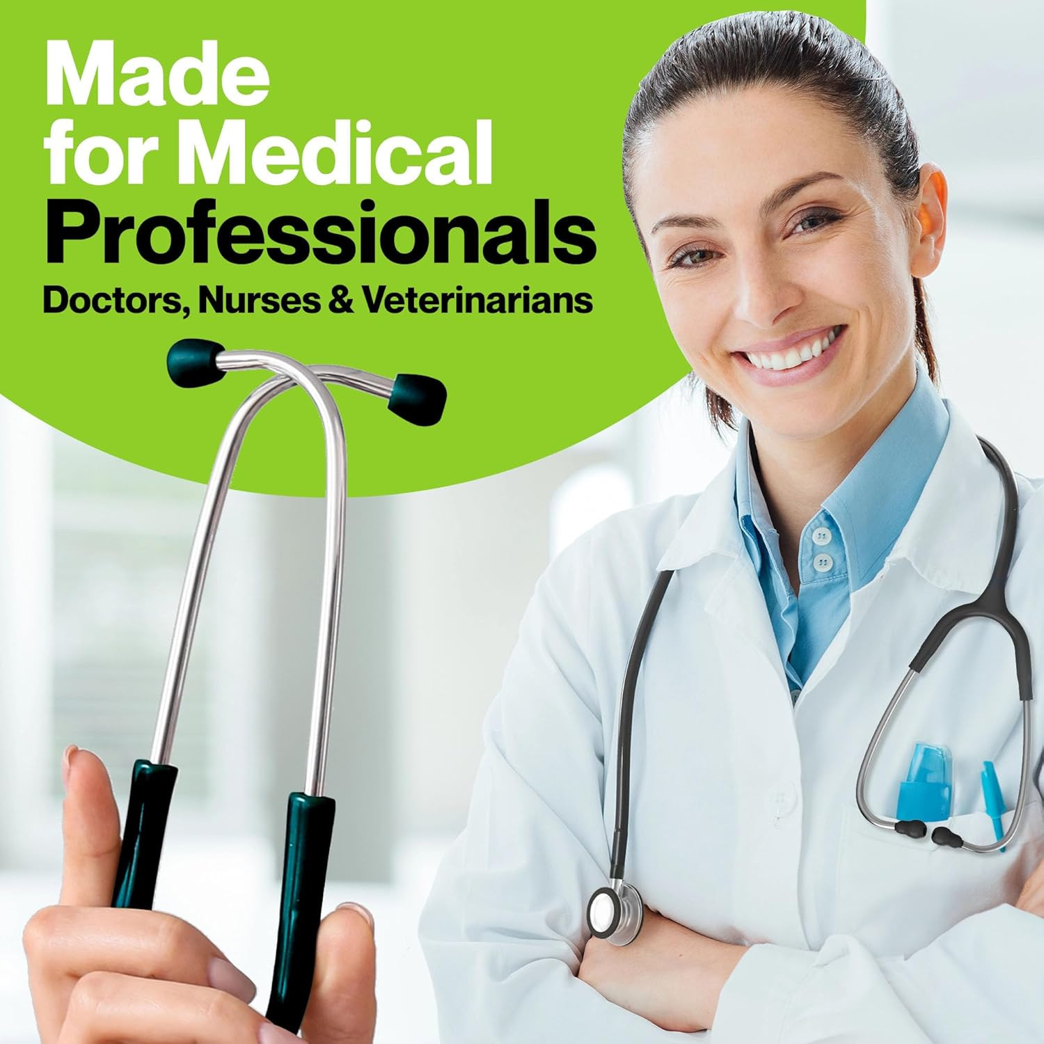 Stethoscope Ear Tips Replacement for Littmann Stethoscopes Parts - Compatible wi