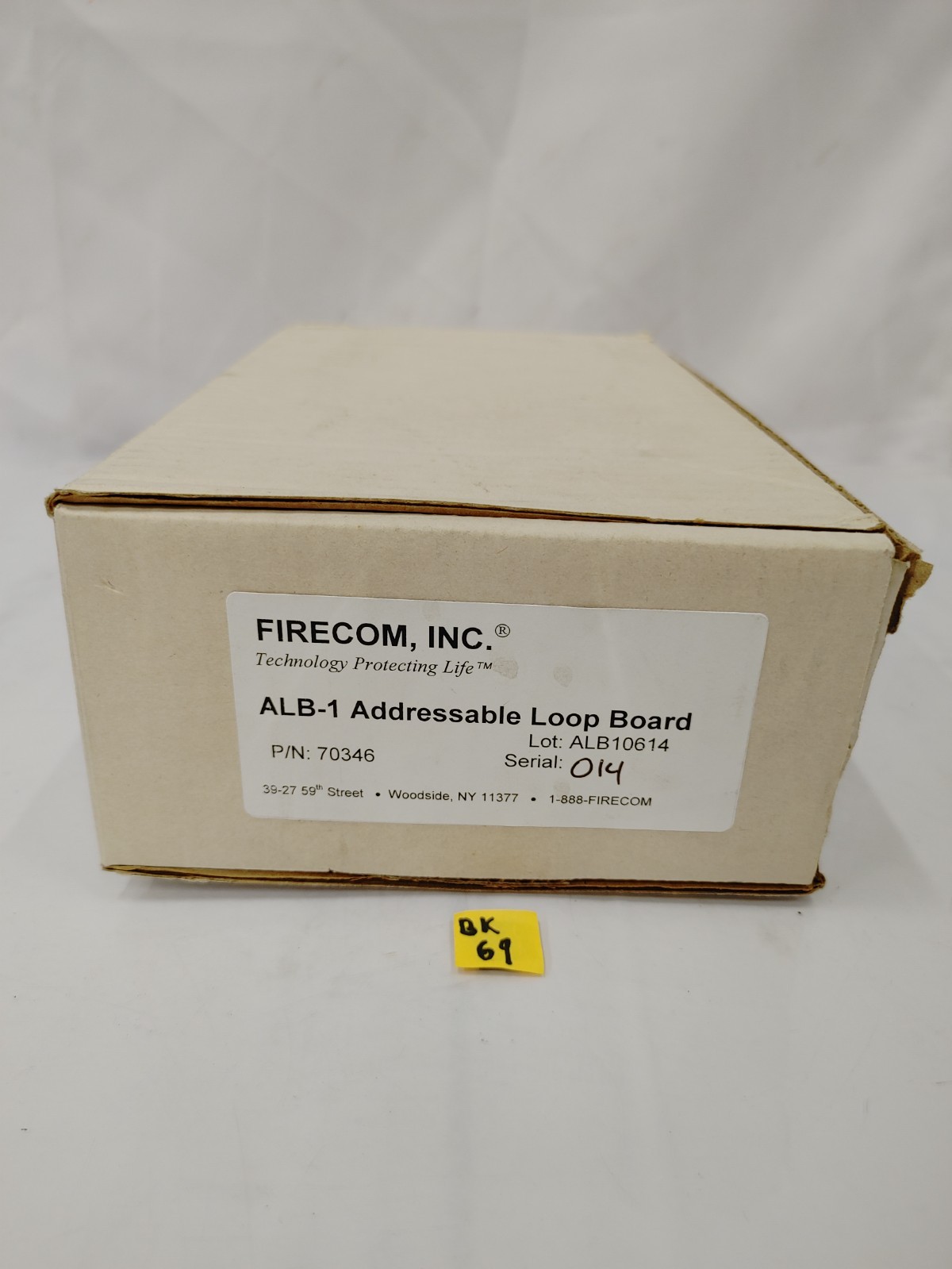 Firecom ALB-1 70346 ADDRESSABLE LOOP BOARD - PARTS