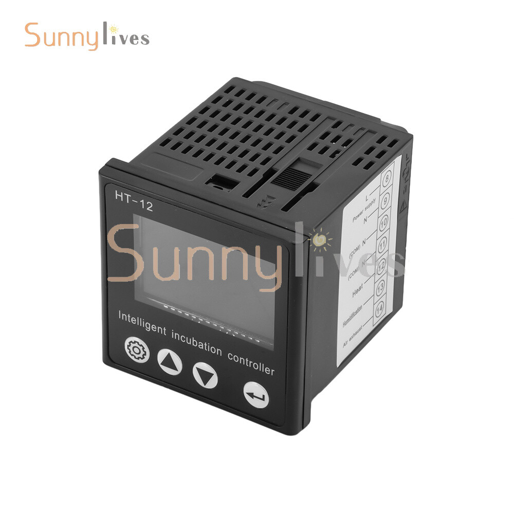 HT-12 LCD Temperature Humidity Controller Smart Incubator Temperature Controller