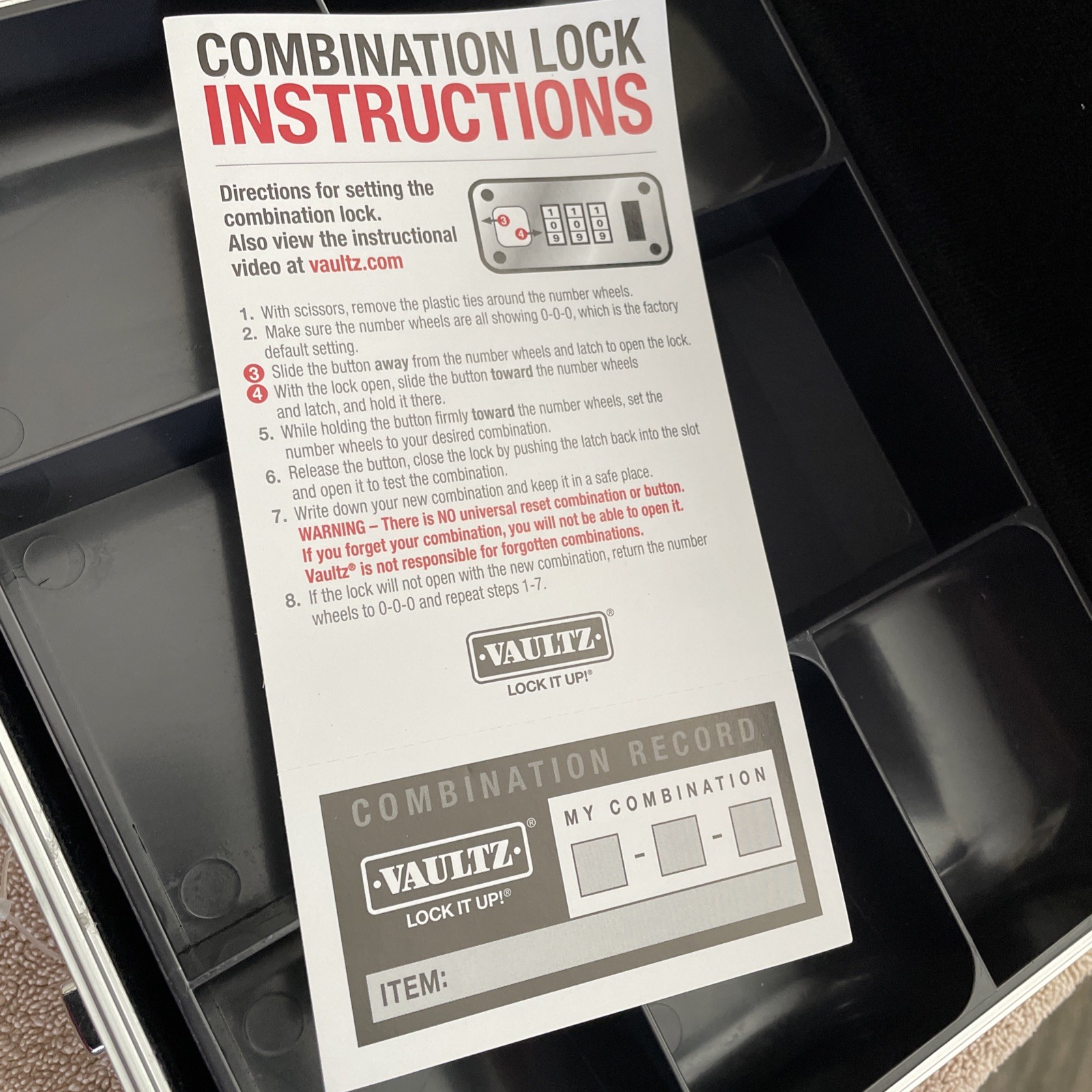 New Vaults Moment Lock Box