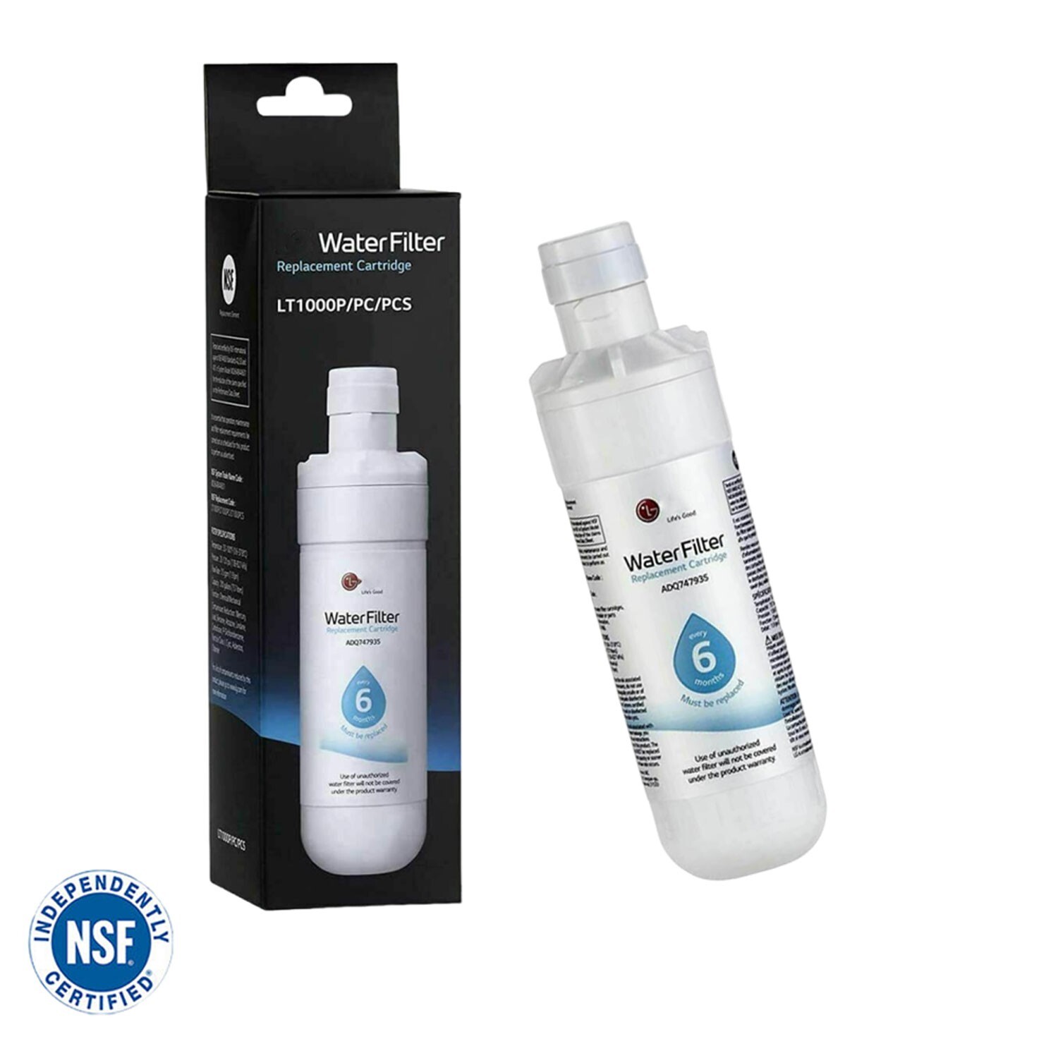1Pcs L-G LT1000P ADQ747935 Fit kenmore 9980 Refrigerator Water filter( USA SHIP