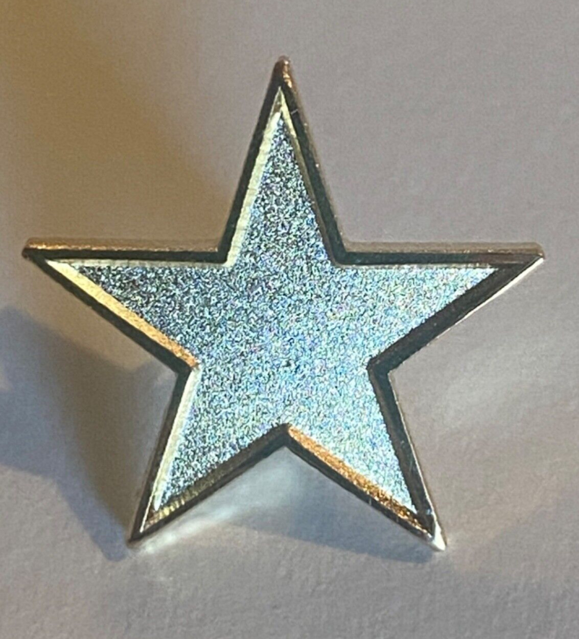 Vintage New Gold Tone Star shaped Hat Collar Lapel Pin New