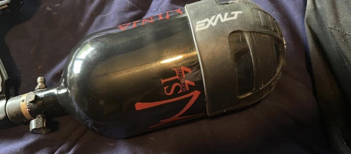 Virtue Ace Luxe X Paintball Gun With Spire V Hopper And Ninja Tank 77/4500