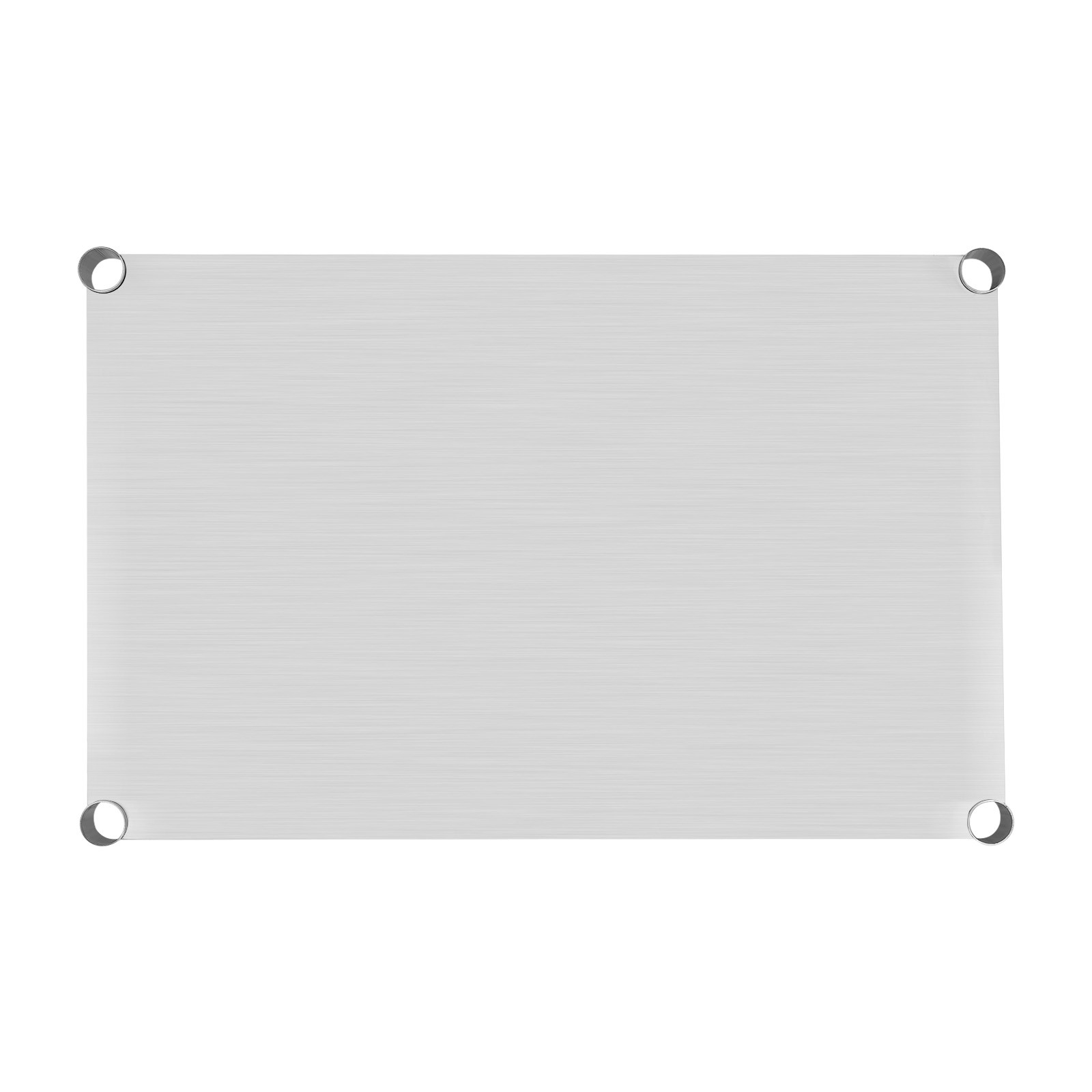 Stainless Steel Under Shelf Adjustable Under-desk tand Table Rack for Worktable
