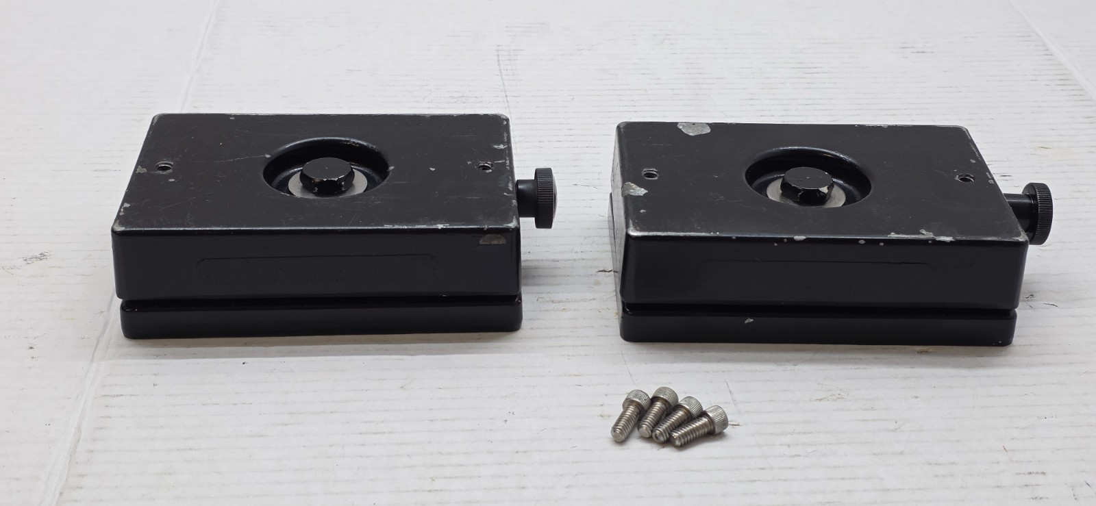 2 WALKER DOWNRIGGER SWIVEL MOUNTING BASE SSB-03 SALMON TROLLING PAIR ALUMINUM US