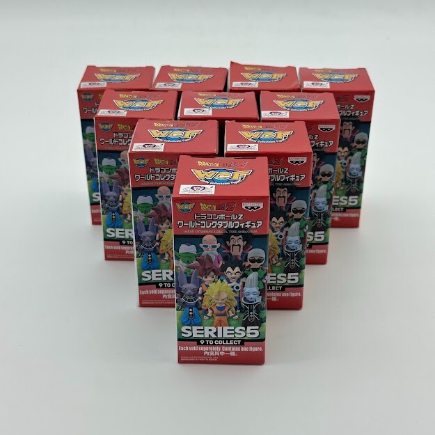 🔥Banpresto WCF Dragon Ball Z Vegeta 2.8 Inch Figure Series 5    LOT OF 10🔥