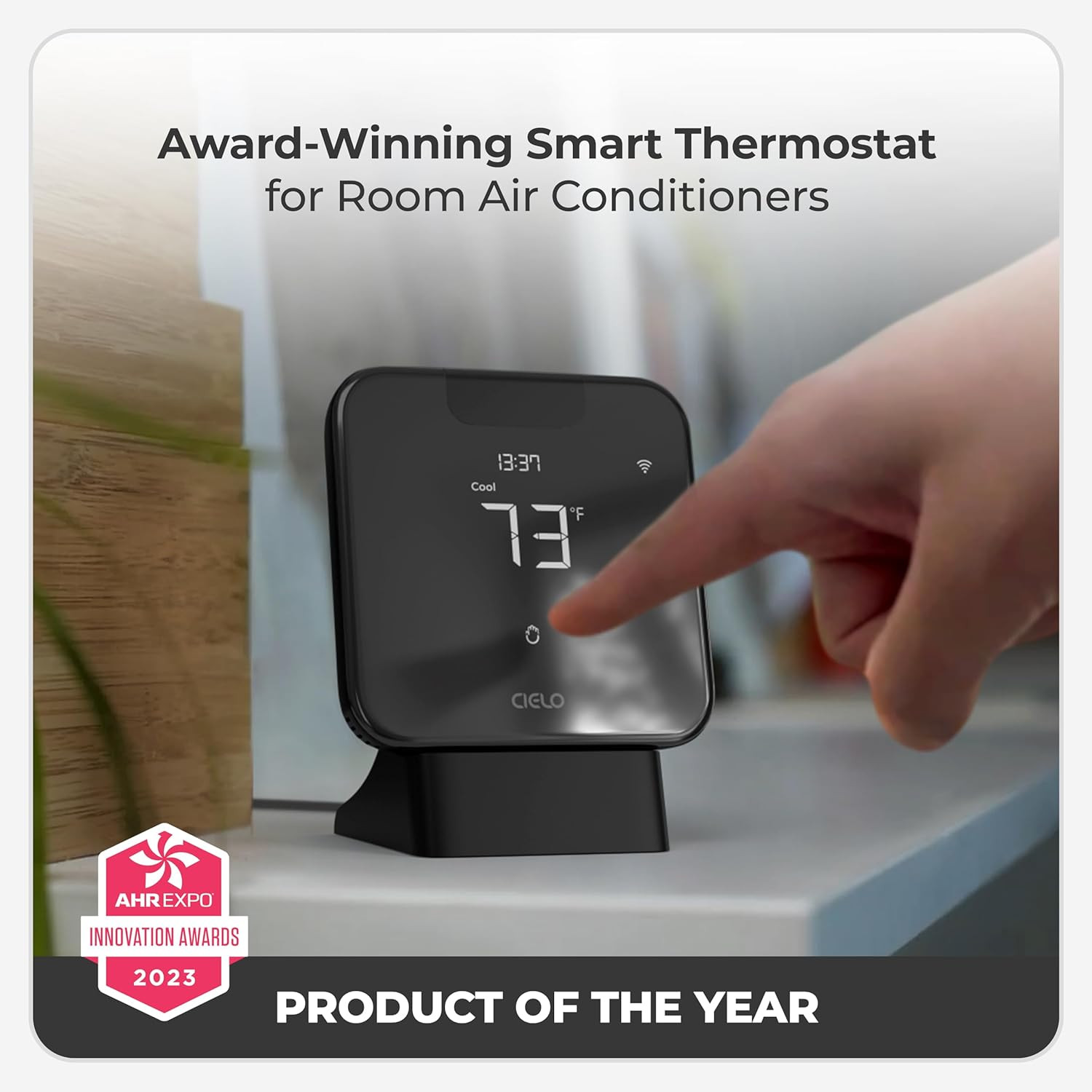 Breez Max Smart AC Controller | AHR Product of the Year Wifi Thermostat for Min