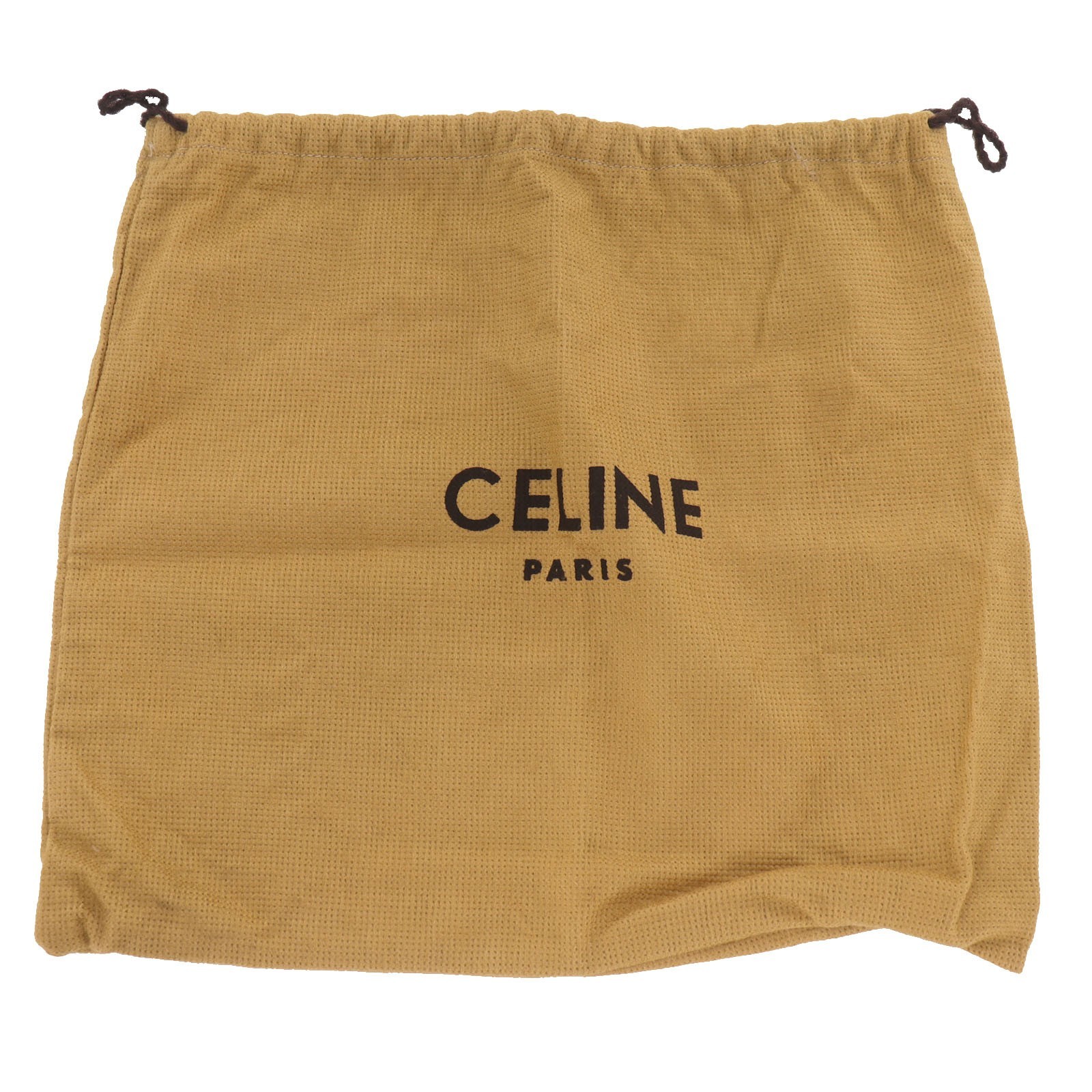 CELINE Used Dust Bag 2pcs Drawstring Various sizes Brown #EO746 H