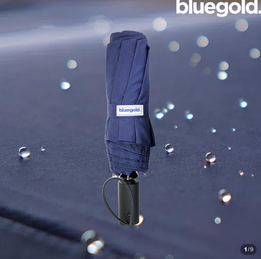 Automatic Compact Umbrella UV Protection Rain Super Water Repellent Windproof