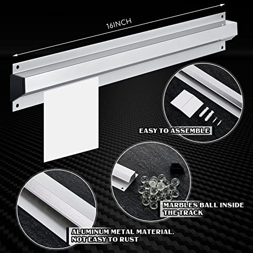 2 Pack 16" Aluminum Restaurant Ticket Holder - Receipt & Order Rack for Kitchen,