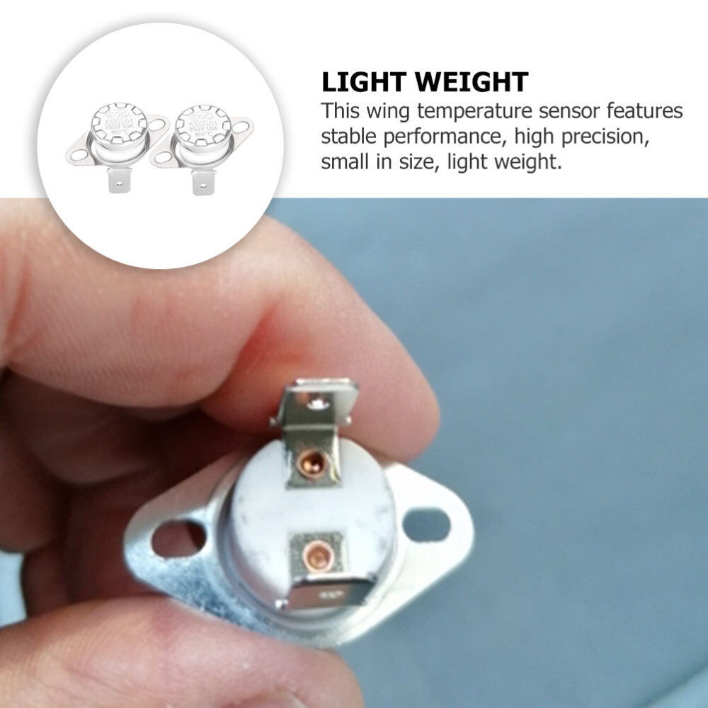 2 Pcs Thermostat Accessories Temperature Switches Coffee Maker Control
