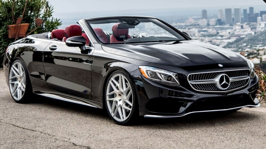 MERCEDES S CLASS CONVERTIBLE LOWERING LINKS (A217) (PREMIUM FULLY ADJUSTABLE)