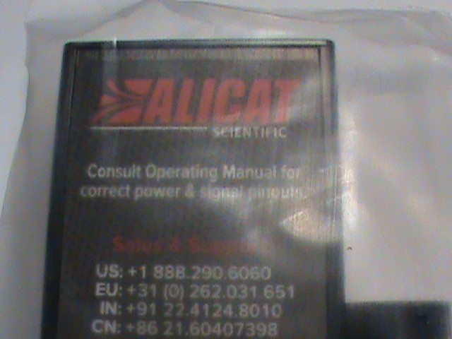 ALICAT SCIENTIFIC MC-500SCCM-O-EIP/GAS; AIR