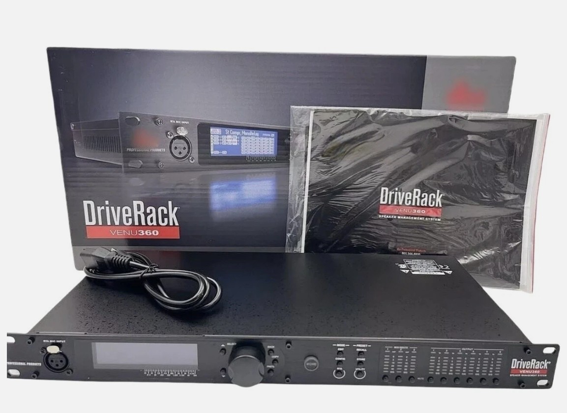 DBX VENU360 DriveRack Venue 360 3x6 Loudspeaker Management System PROAUDIOSTAR