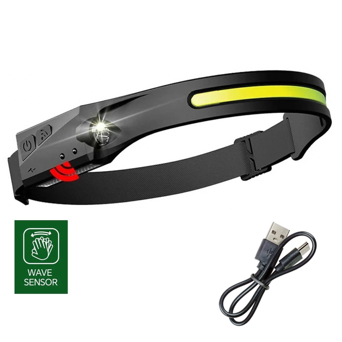 Installation Solution Premium Rechargeable Head Lamp - 350 Lumens Max Output