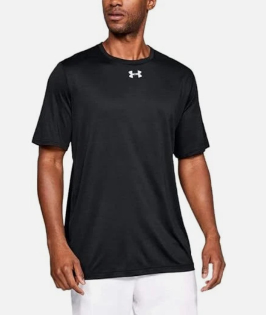 Under Armour Men's Locker Tee 2.0 1305775 Short Sleeve T-Shirt Black NEW w Tags