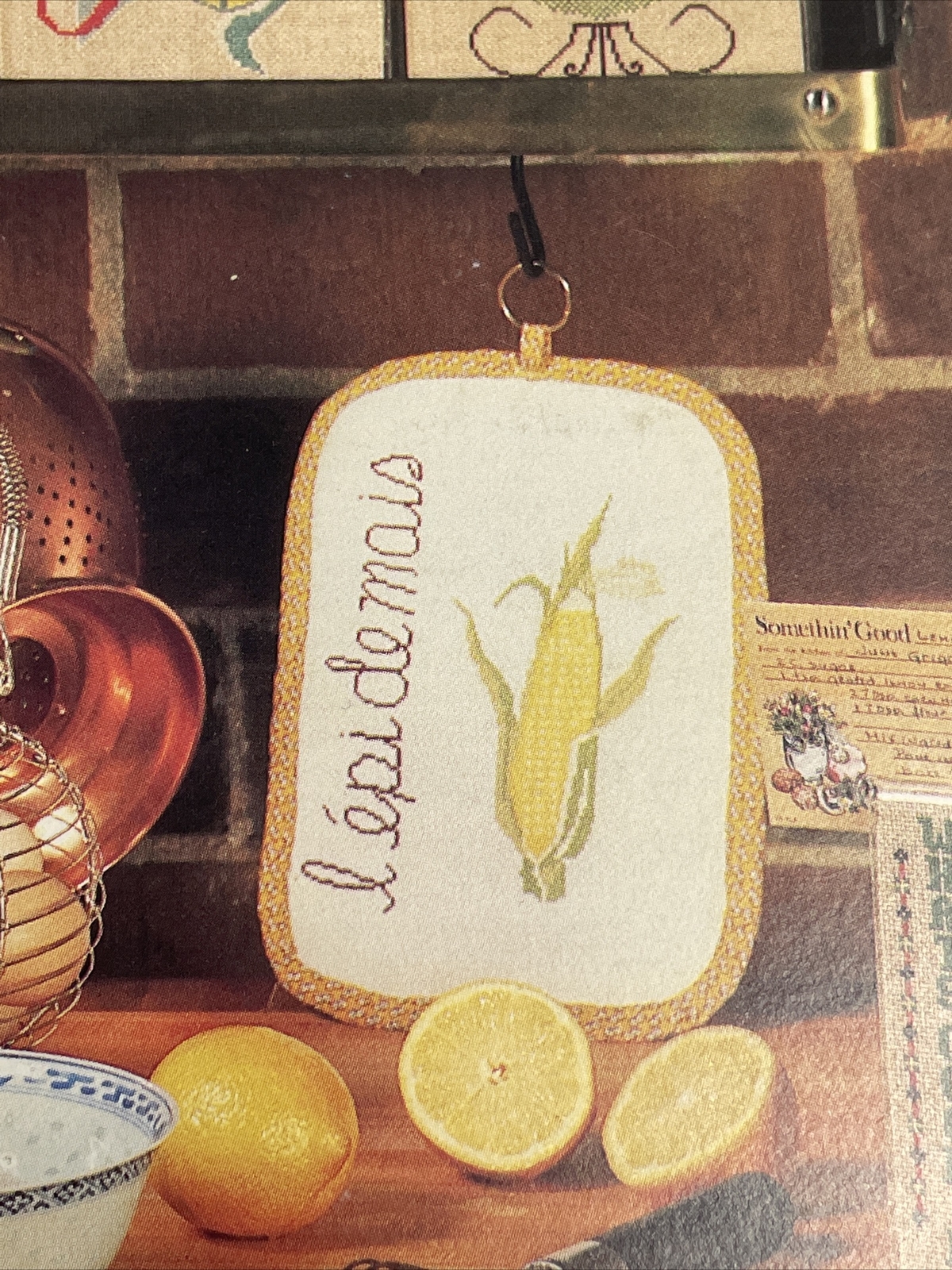 June Grigg Kitchen Potpourri Book 6 Cross Stitch Pattern