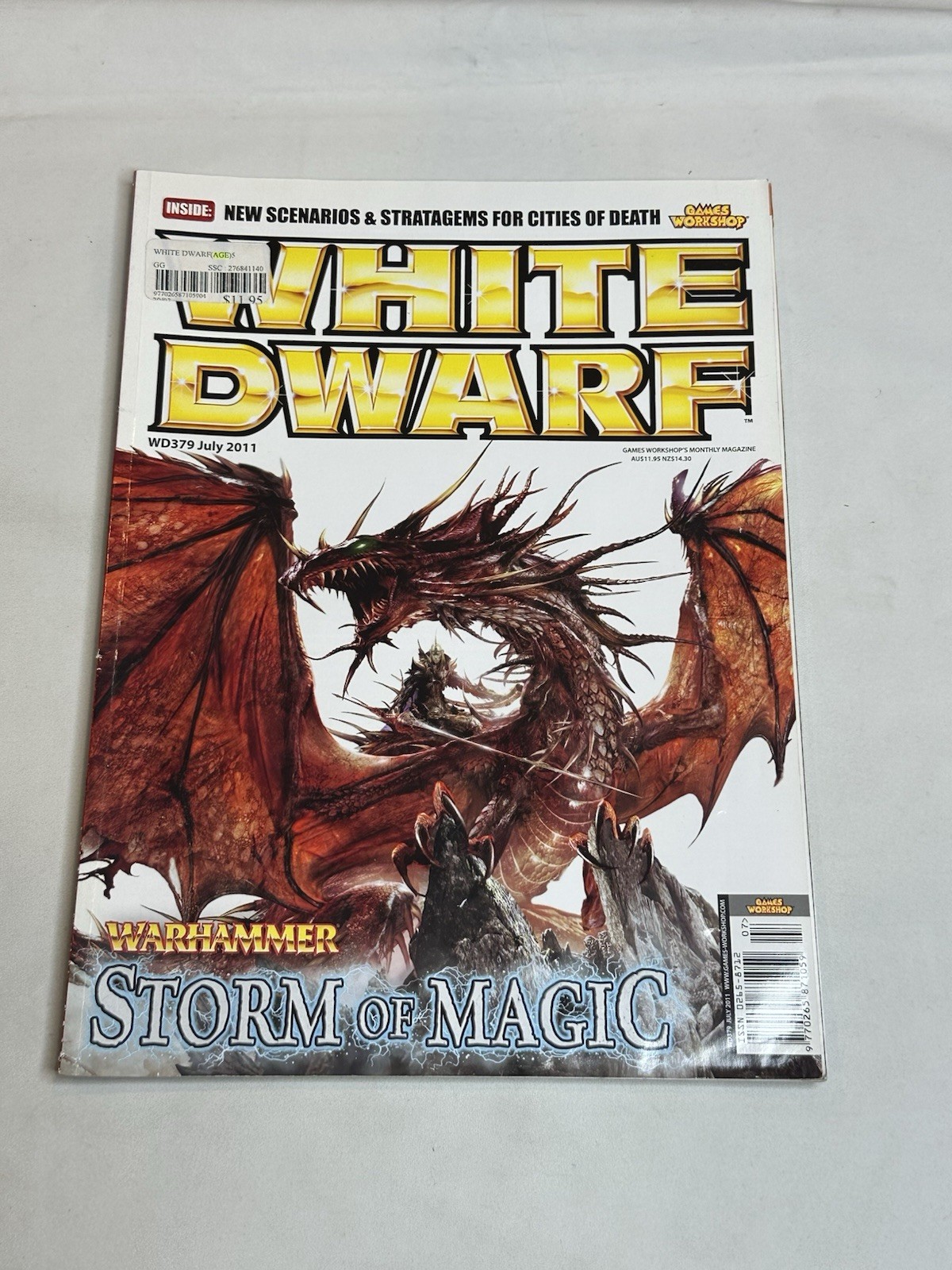 White Dwarf 379 July 2011 Warhammer 40k Games Workshop Warhammer Fantasy LOTR
