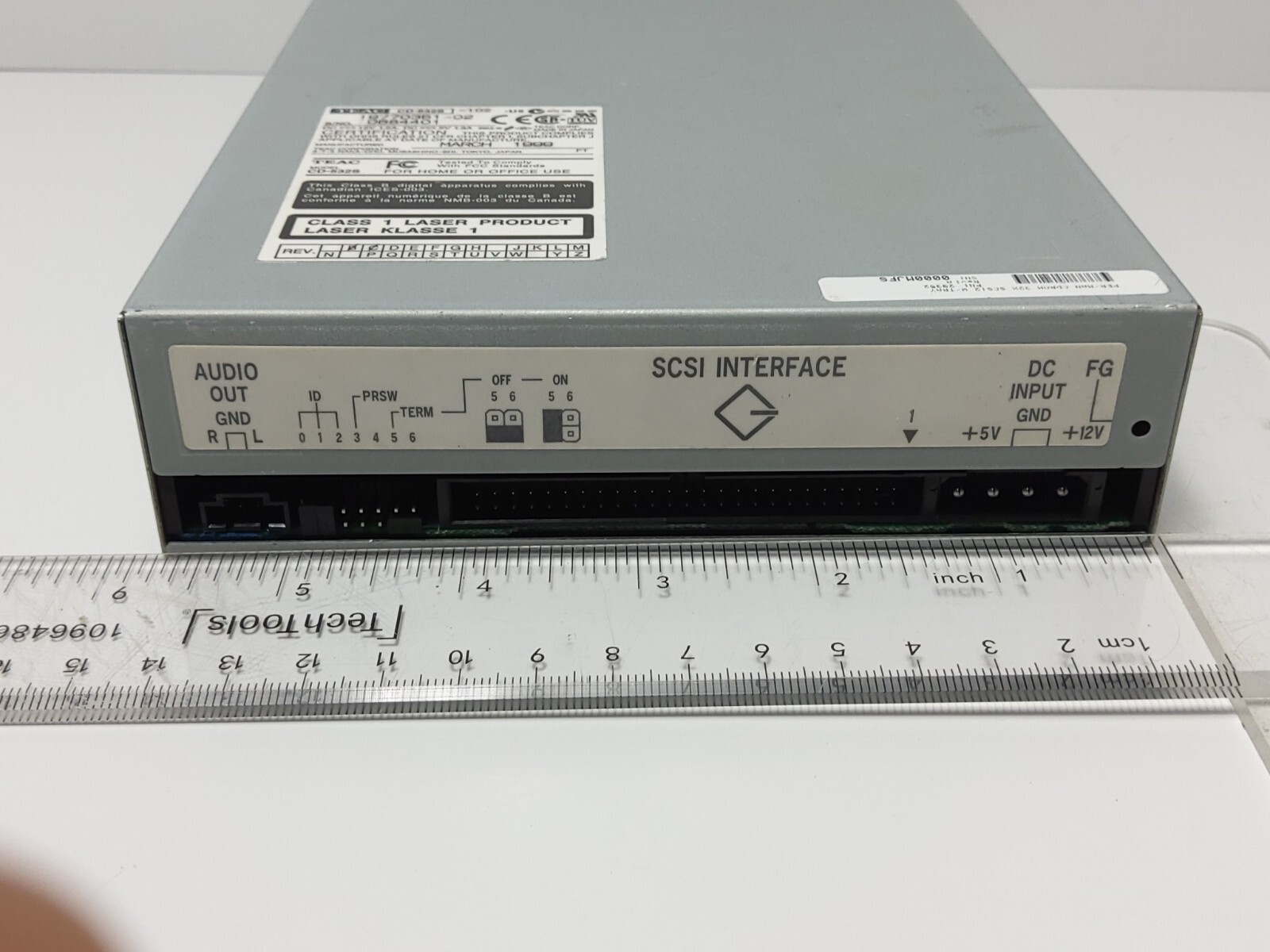 TEAC MODEL CD-532S (USED NOT TESTED)