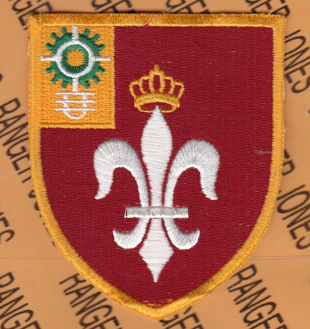 US Army 12th Field Artillery Regt ~3.5" DUI Crest pocket patch c/e