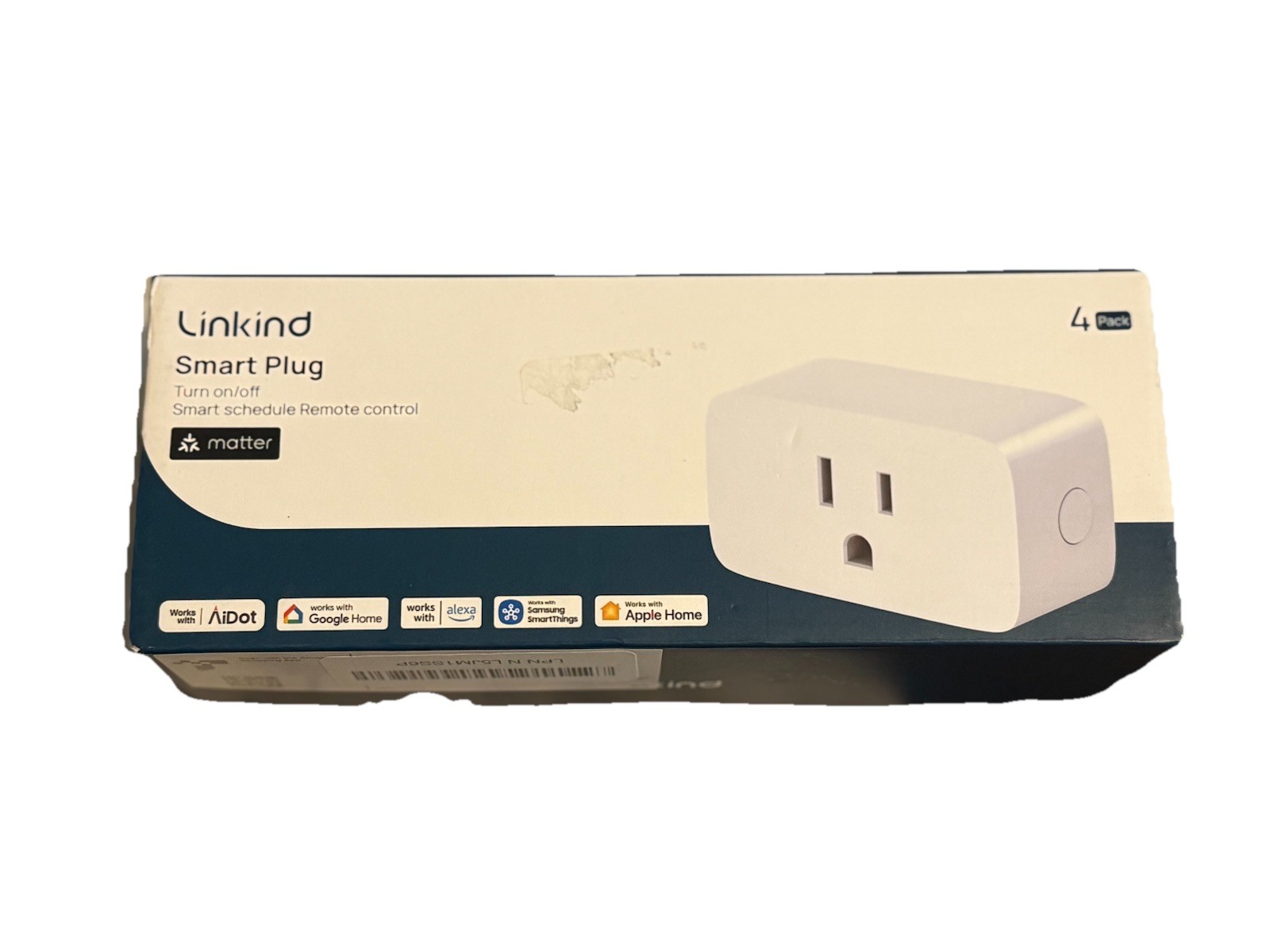 Linkind Smart Plug - 4 Pack White