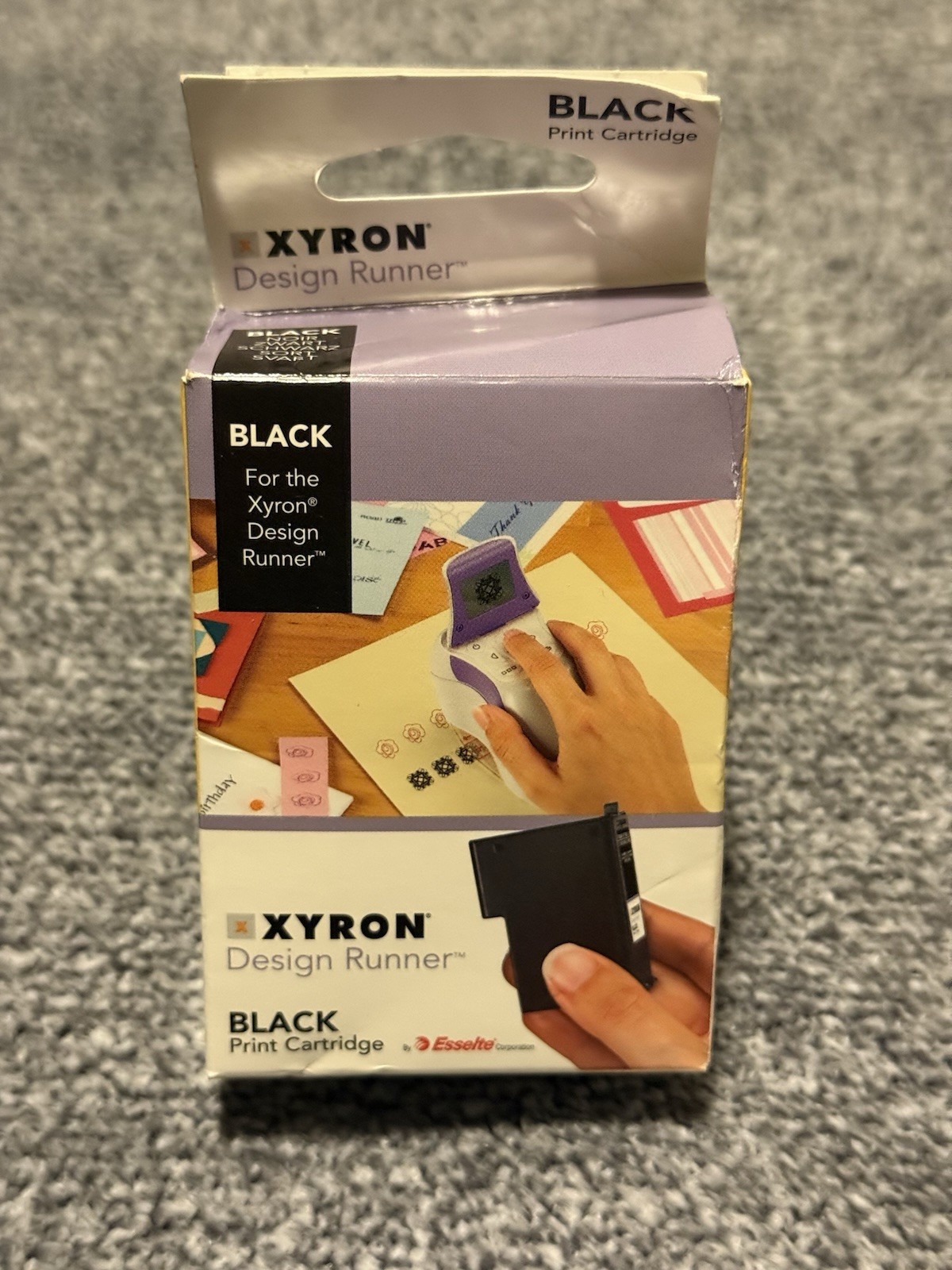 XYRON Design Runner BLACK Print Cartridge 47839 New
