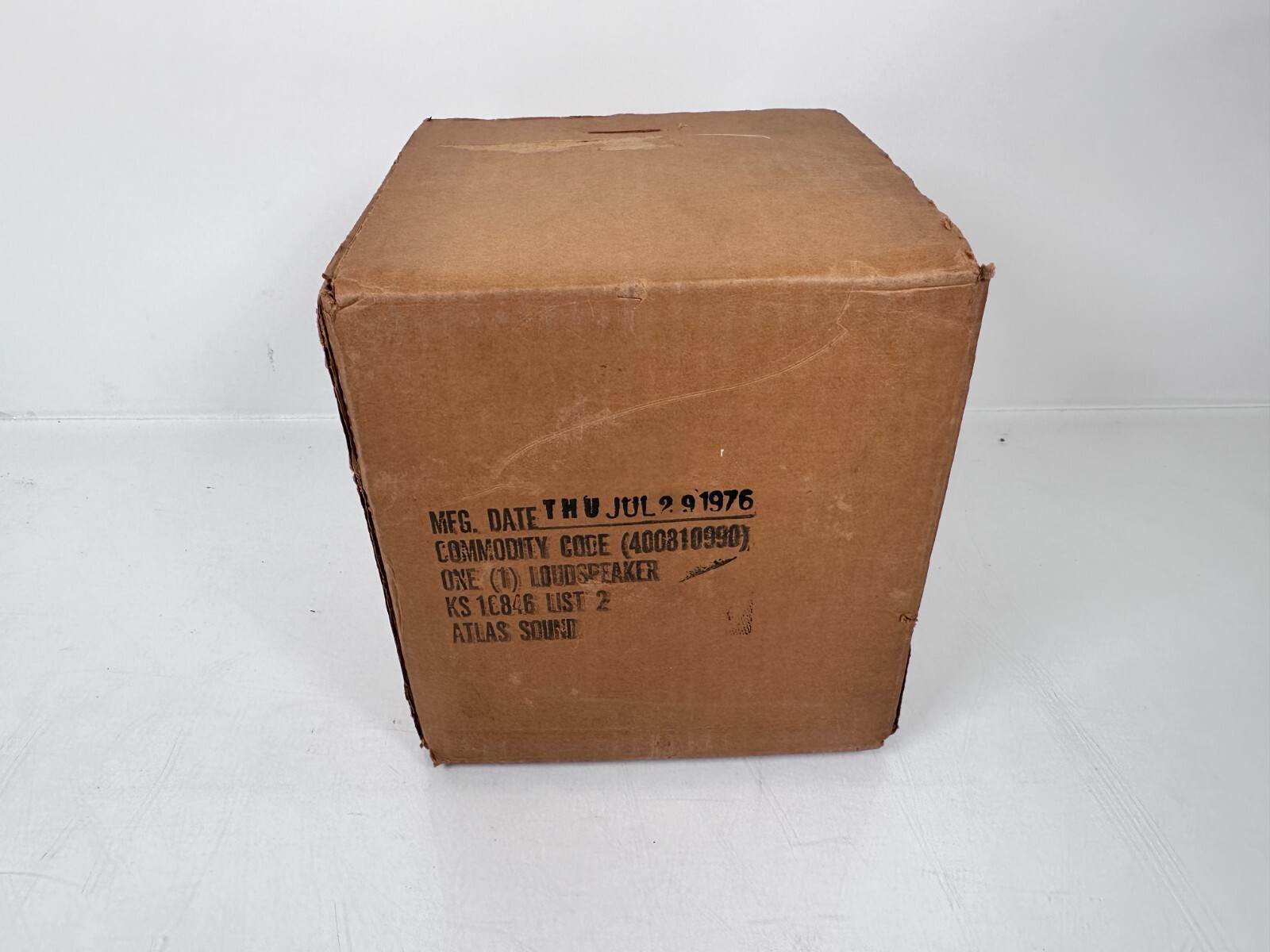 LOUDSPEAKER KS 16846 - ATLAS SOUND SEALED BOX