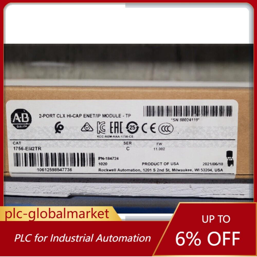 AB 1756-EN2TR Series C FW 11.002 ControlLogix  1756EN2TR US Free Tax