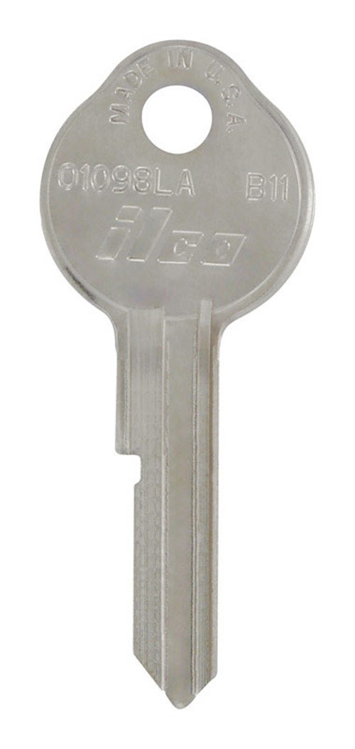 Hillman 441810 Brass #181 B11 Single-Sided Universal Blank Key (Pack of 4)