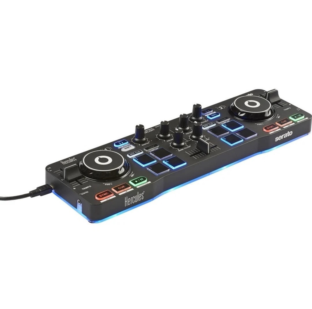 Hercules DJControl Starlight - DJ Software Controller with TRAVEL CASE!