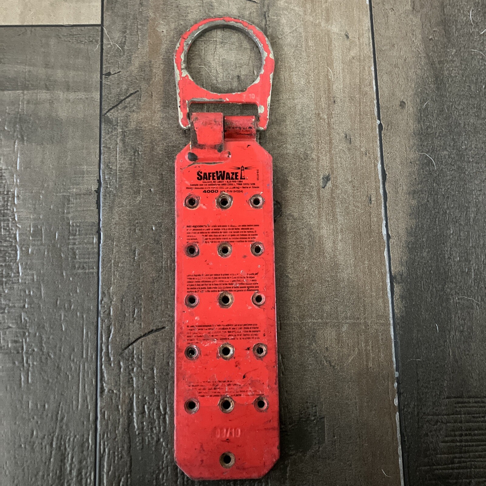 SAFEWAZE 4000 / 94024 Reusable Roof Anchor
