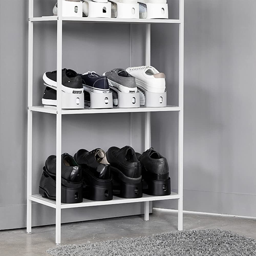 Shoe Slots Organizer 3 Pack - Litem Space Saving Shoe Organizer Rack for Clos...