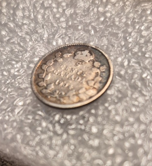 1904 Canadian Silver Nickel Coin
