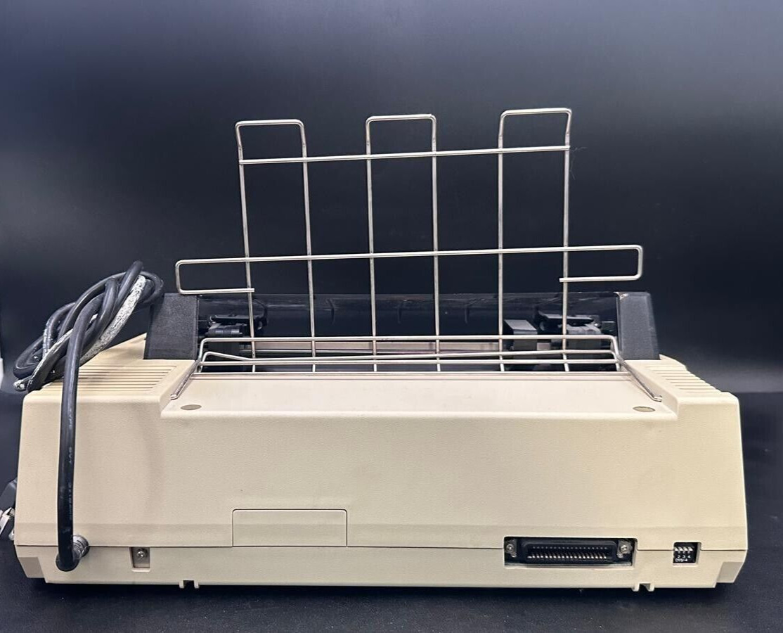 Vtg Star Micronics Gemini 10X Dot Matrix Printer POWERS ON - Untested - AS - IS