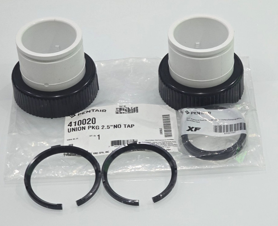 PENTAIR UNION KIT 2.5" 410020 NO TAP 1"