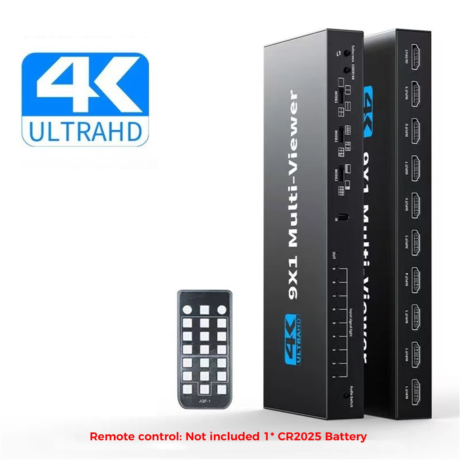 4K30hz 9x1 HDMI-Compatible Multiviewer 1080P Screen Multi Viewer Seamless Switch