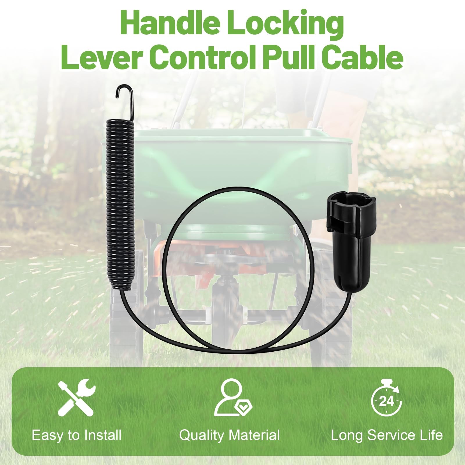 Gifeerory Lawn Spreader Control Cable, Compatible with Scotts Mini Broadcast ...